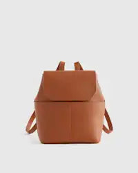 Leather Small Backpack