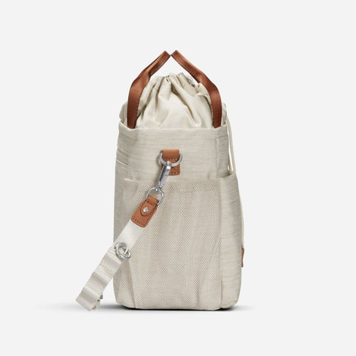 Drawstring Multiway Mini Canvas Crossbody Bucket Bag